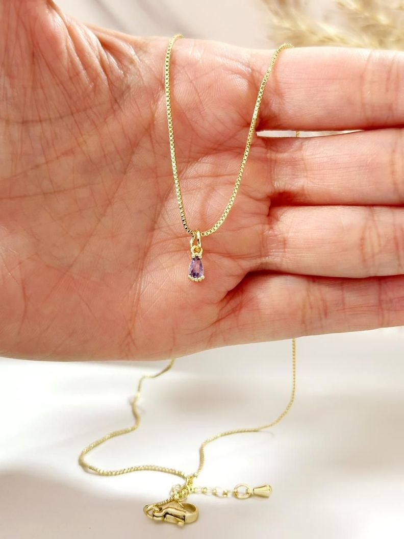 Collar mini punto luz