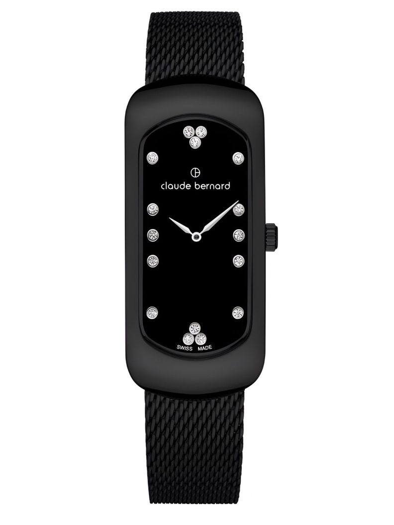 Reloj Claude Bernard Black Dress Code 20 x 46 mm Mujer