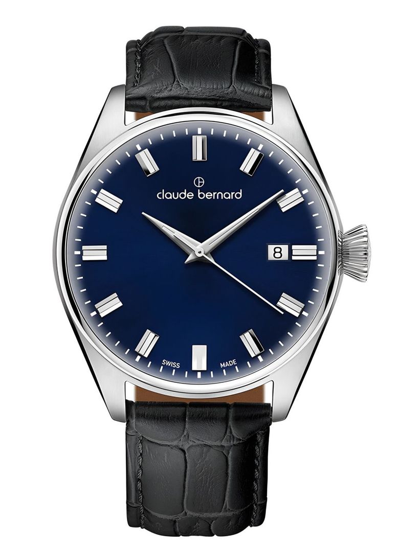 Reloj Claude Bernard Classic Esfera Azul Hombre-0