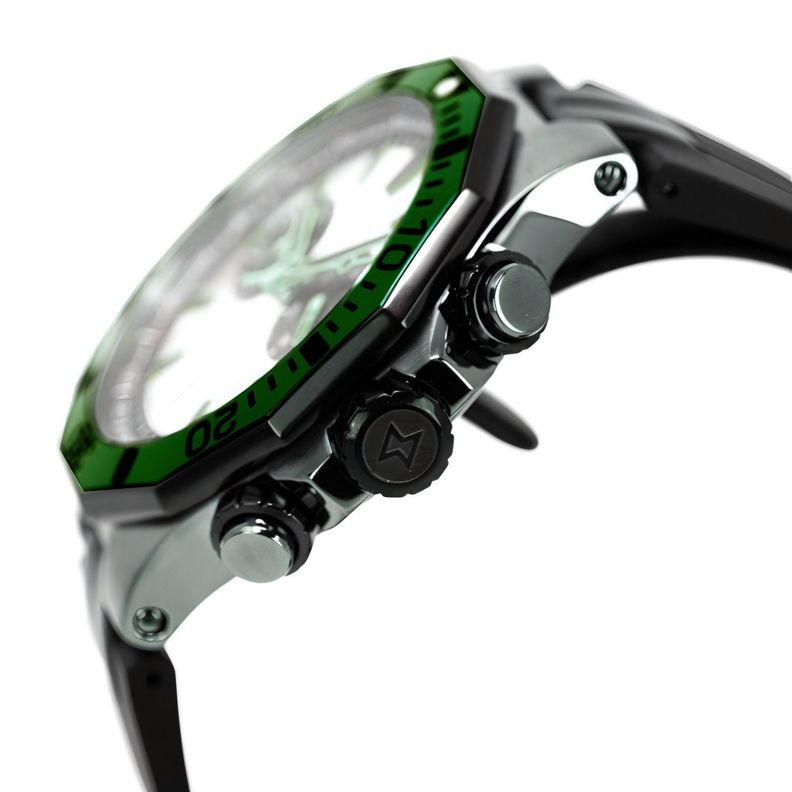 Reloj Edox Delfin The Original Chronograph Verde Hombre-2