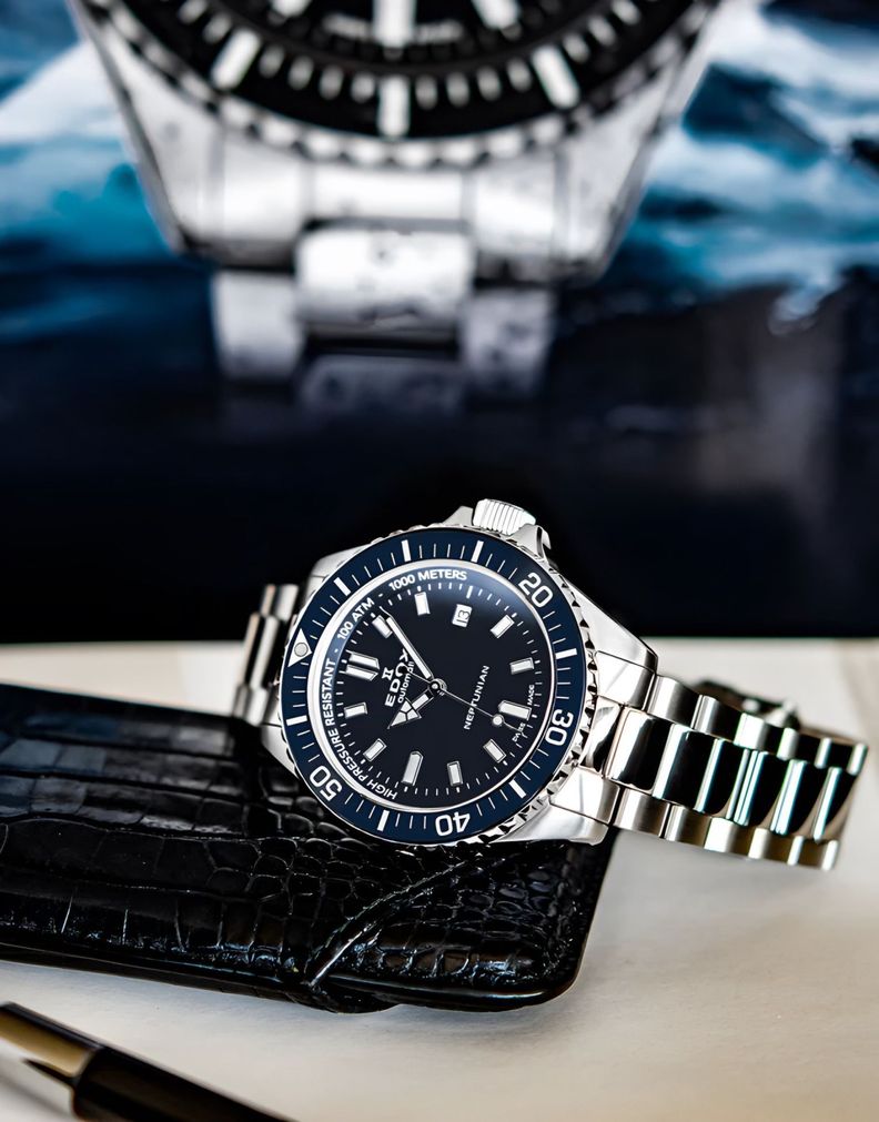 Reloj Edox Neptunian Automatic Hombre-1