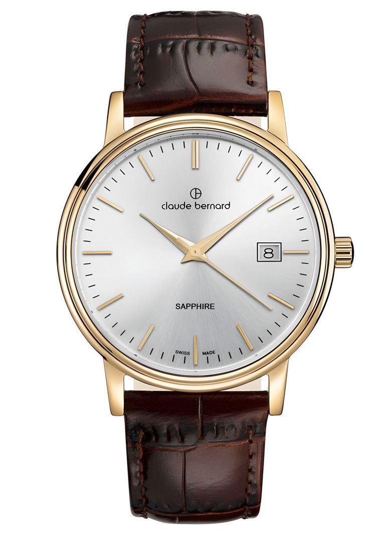 Reloj Claude Bernard Classic with Calendar 39mm Hombre-0