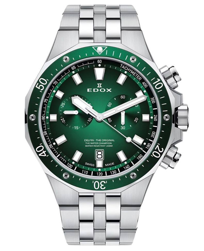 Reloj Edox Cronógrafo Delfin Hombre-0