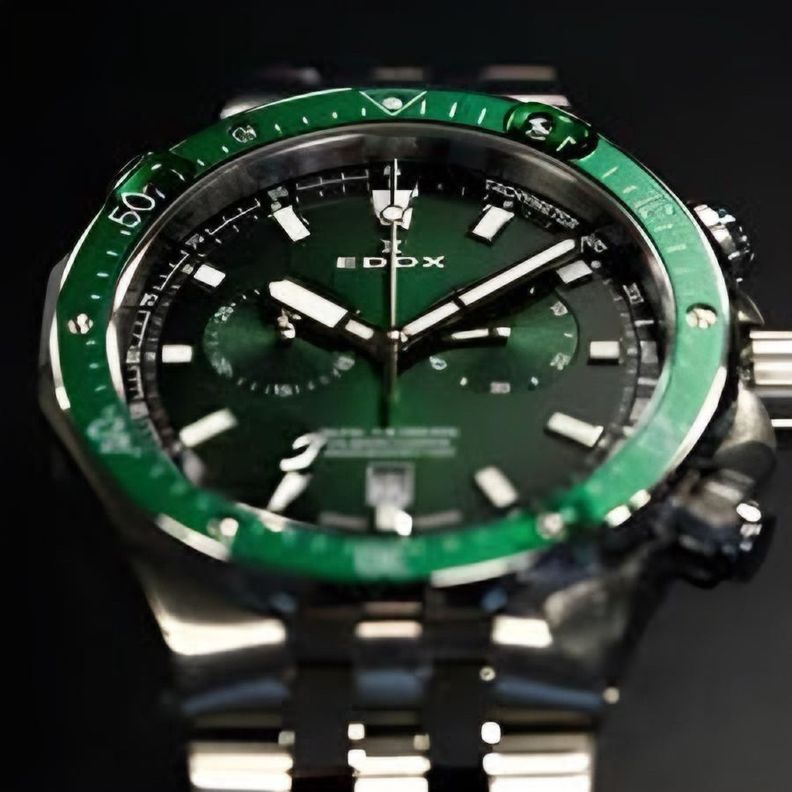 Reloj Edox Cronógrafo Delfin Hombre-2