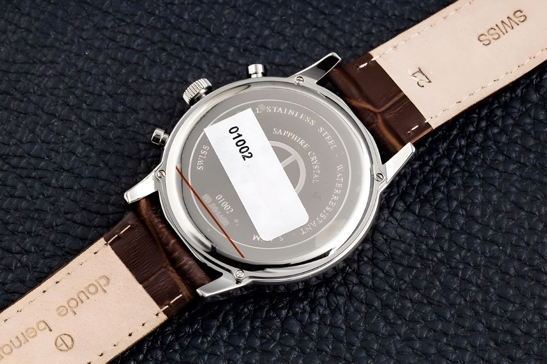 Reloj Claude Bernard Brown Chronograph Hombre -2