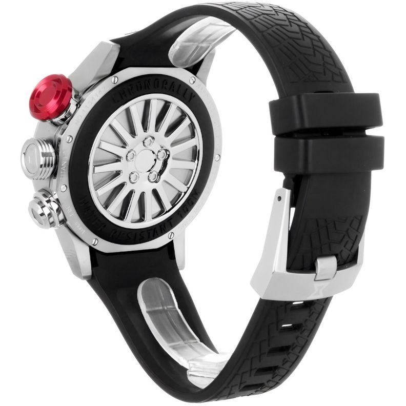 Reloj Edox Chronorally Chronograph Hombre 48mm-1