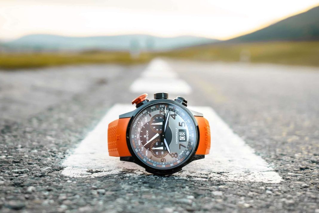 Reloj Edox Chronorally Chronograph Hombre-1