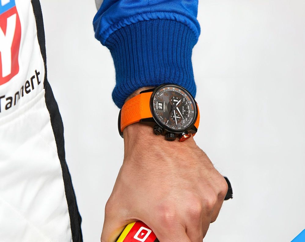 Reloj Edox Chronorally Chronograph Hombre-3