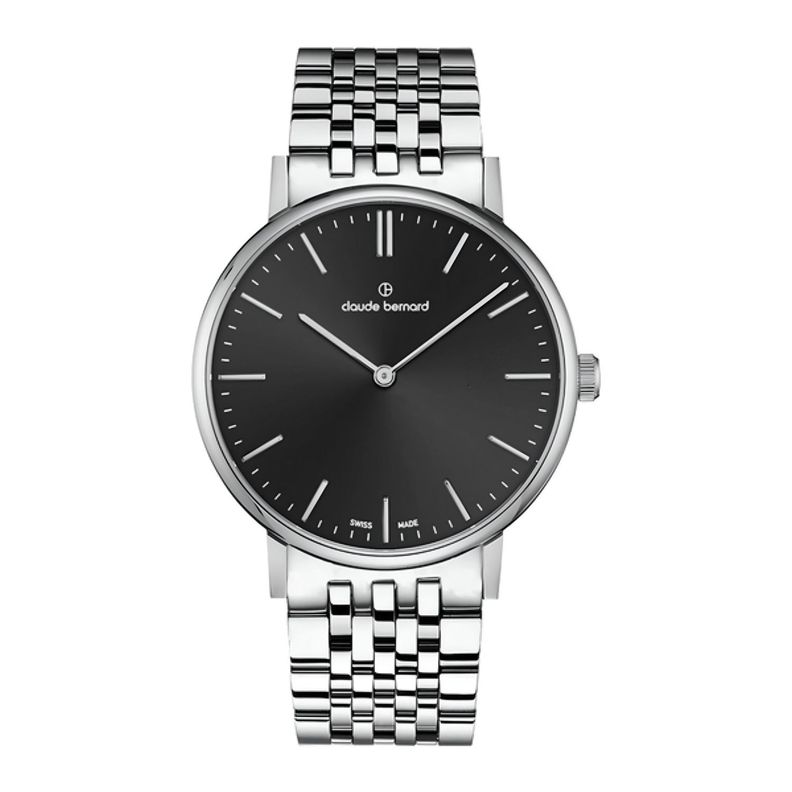 Reloj Claude Bernard Slim Line 39mm Silver Hombre 20234.3MNIN