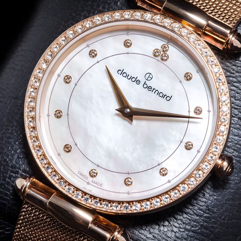 Reloj Claude Bernard Rose Gold Mujer-1