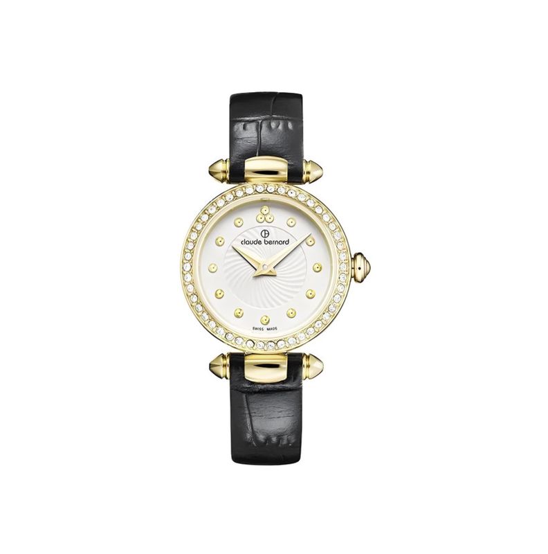 Reloj Claude Bernard Correa Negra Mujer-0