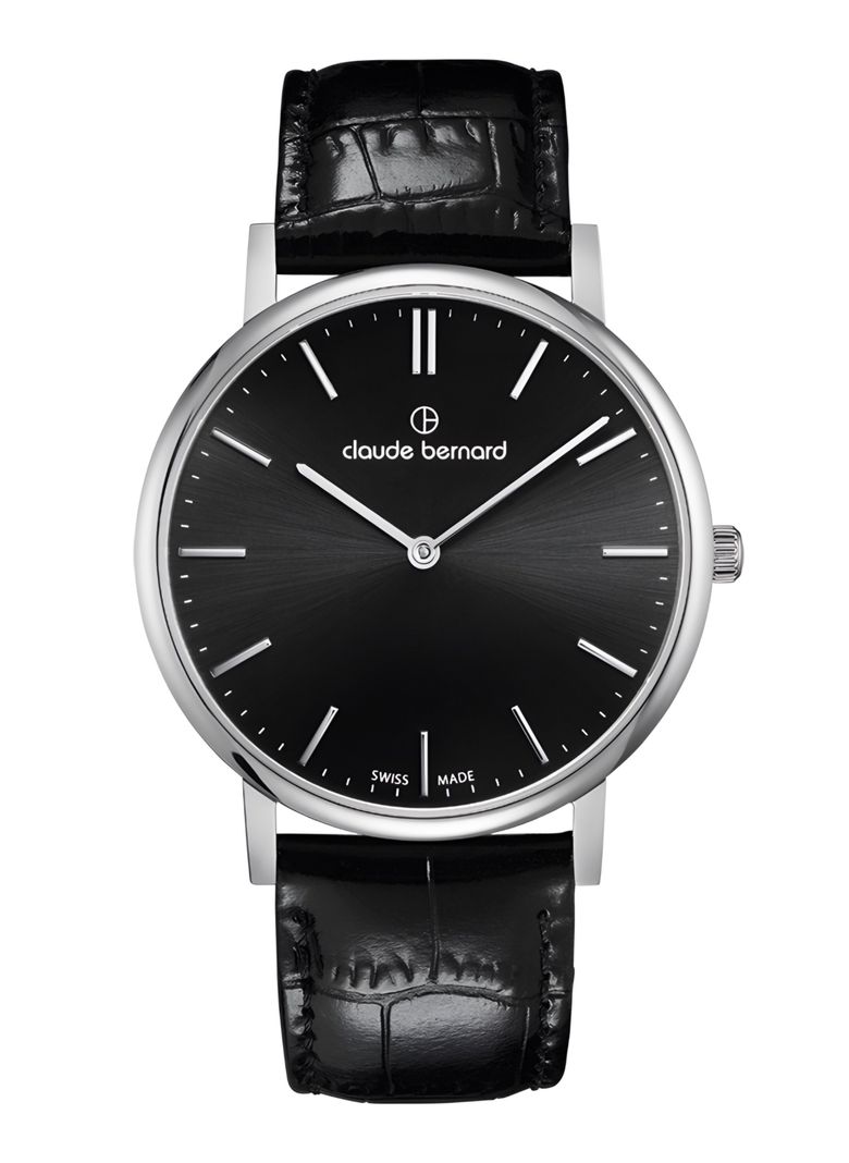 Reloj Claude Bernard Classic Negro Hombre 41mm-0