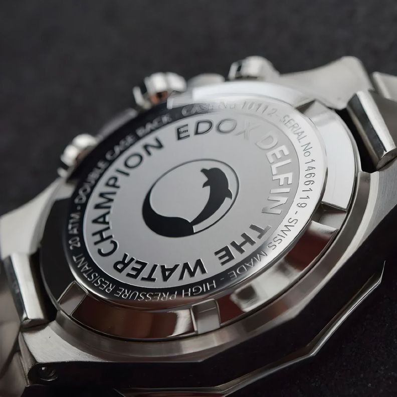 Reloj Edox Delfin The Original Chronograph Hombre-2