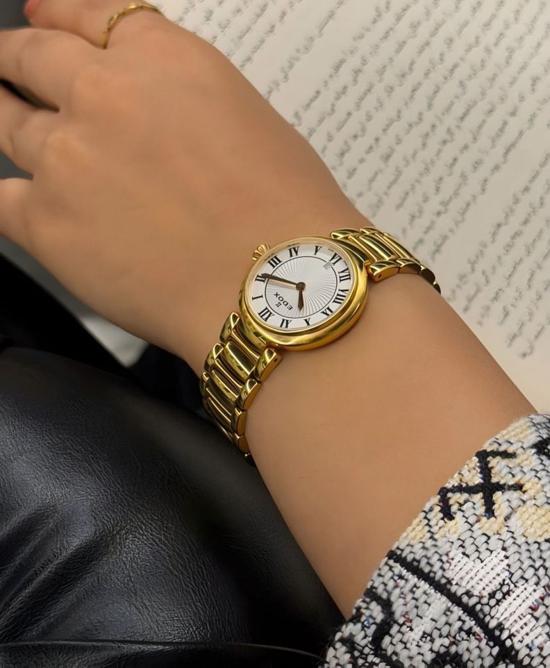 Reloj Edox La Passion Roman Numeral Mujer-2