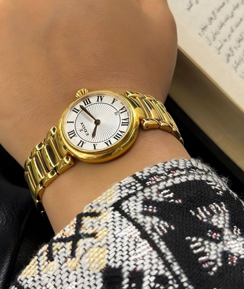 Reloj Edox La Passion Roman Numeral Mujer-3