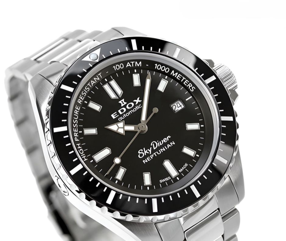 Reloj Edox Automatic Sky Diver Hombre-2
