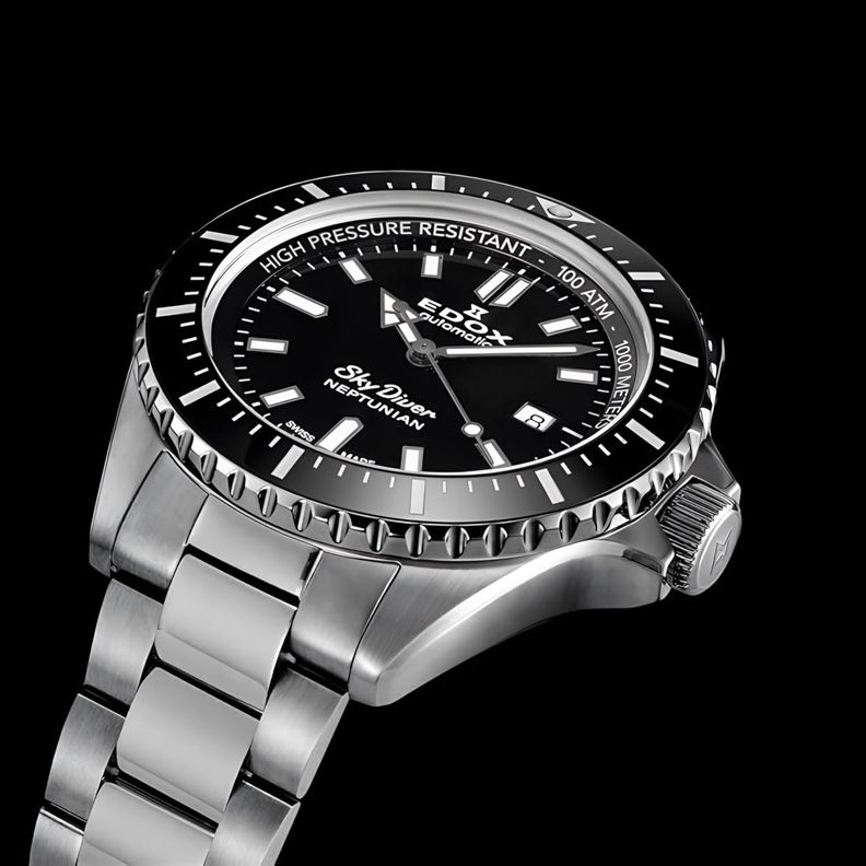 Reloj Edox Automatic Sky Diver Hombre-5