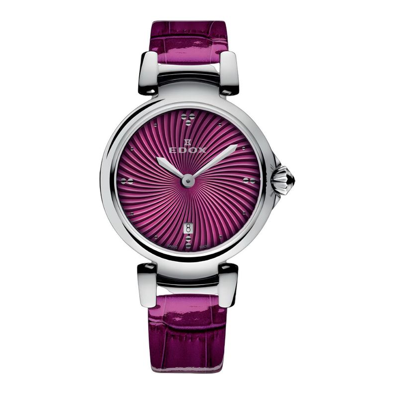Reloj Edox La Passion Violeta Mujer 57002.3CROIN