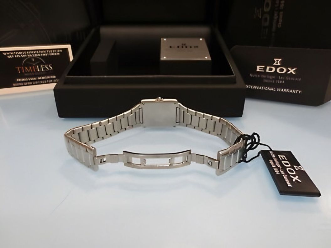 Reloj Edox Classic White Mujer-2