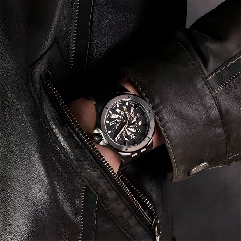 Reloj Edox Automatico Edición Especial Hombre-3