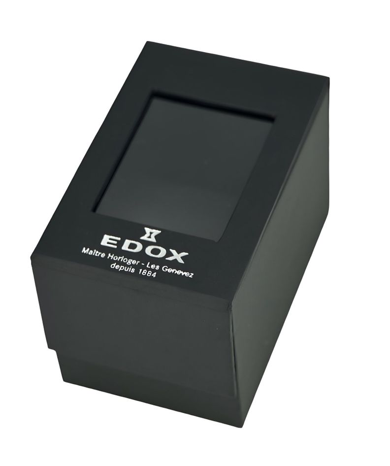 Reloj Edox Les Bemonts Rectangular Mujer-2