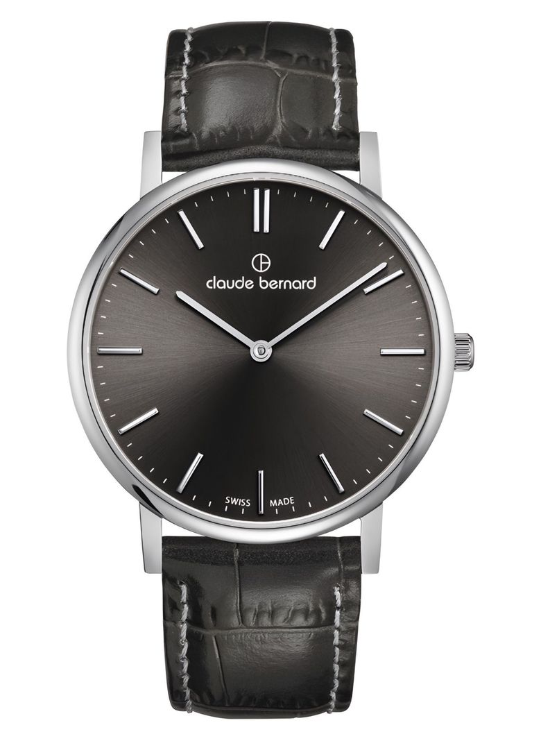 Reloj Claude Bernard Classic Black 39mm Hombre -0