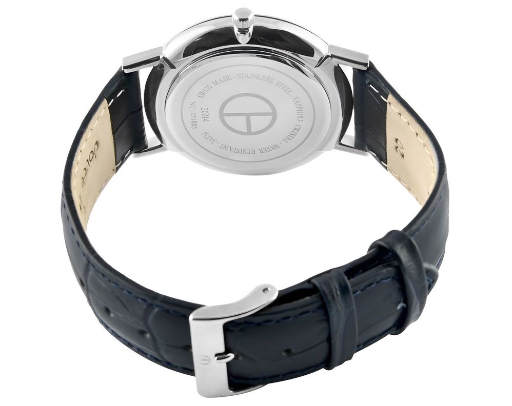 Reloj Claude Bernard Classic Black 39mm Hombre -1