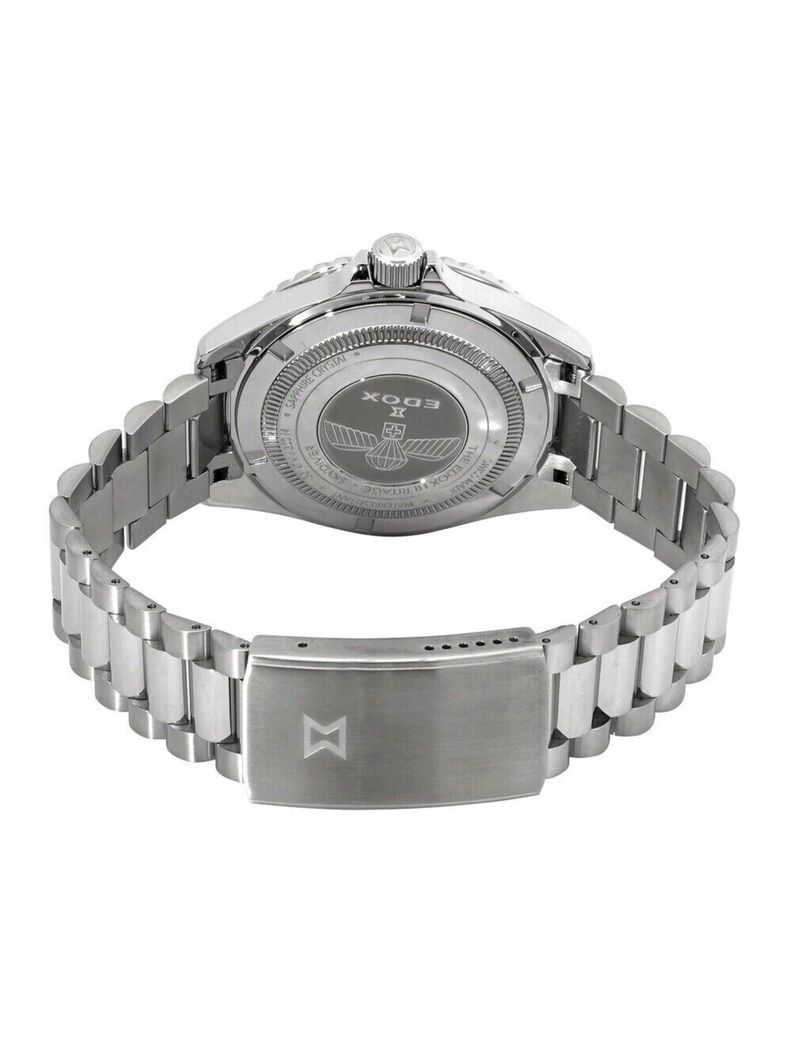 Reloj Edox Sky Diver Black Automatic Hombre -2