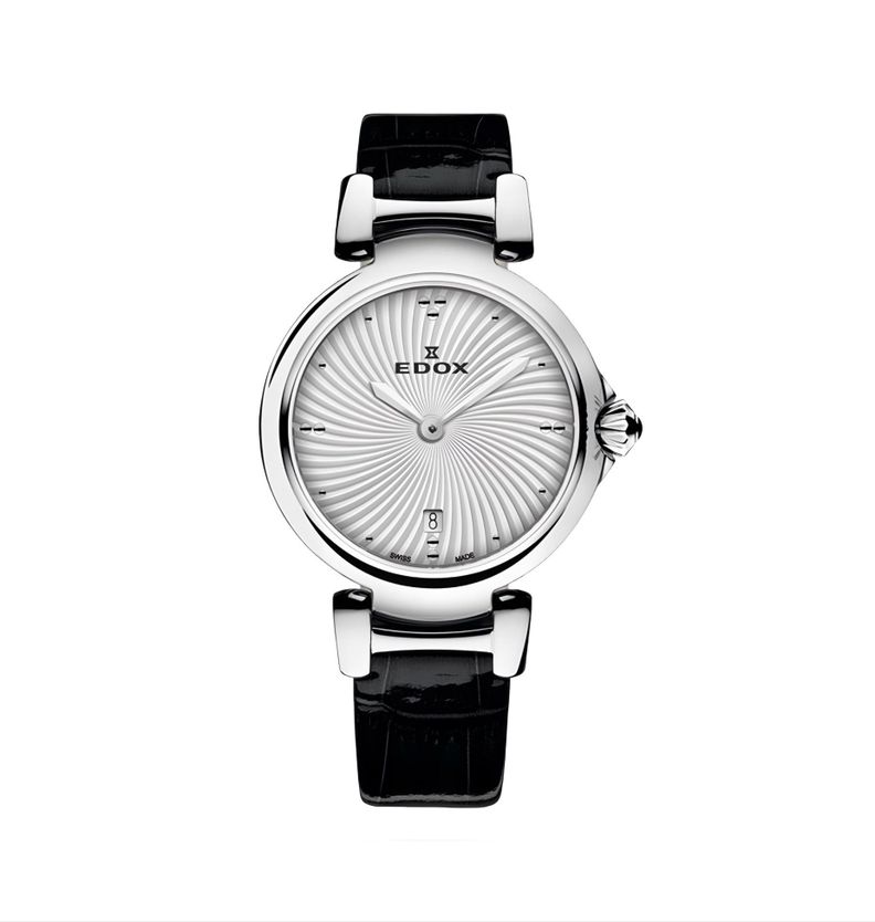 Reloj Edox La Passion White Dial 29mm Mujer