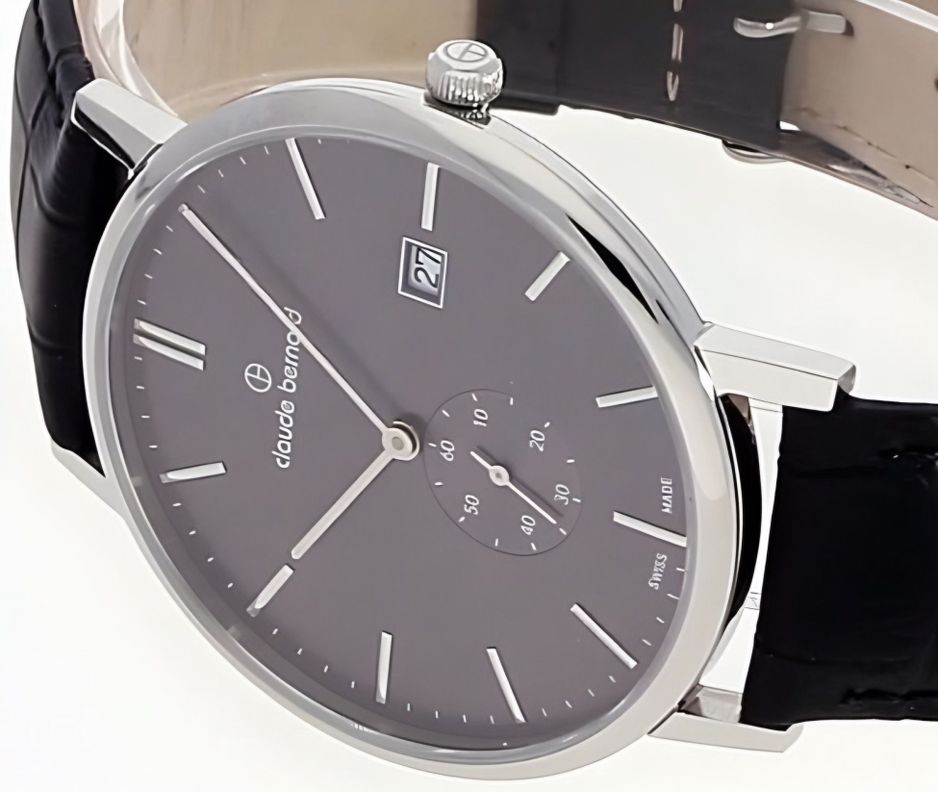 Reloj Claude Bernard Classic Esfera Negra 41mm Hombre-2