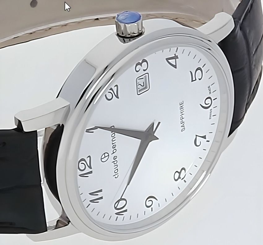 Reloj Claude Bernard Classic Cuero Negro 39mm Hombre-1