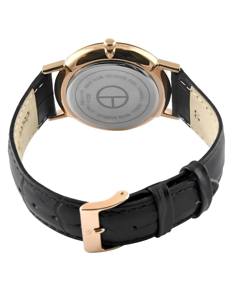 Reloj Claude Bernard Black  Slim Line 41mm Hombre -1