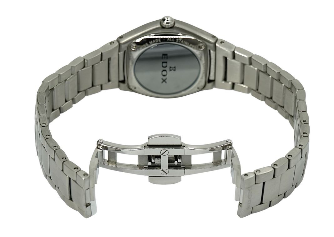 Reloj Edox Classic Mujer Plateado 28mm-2