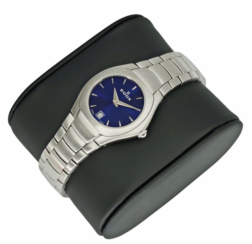 Reloj Edox Classic Mujer Plateado 28mm-4