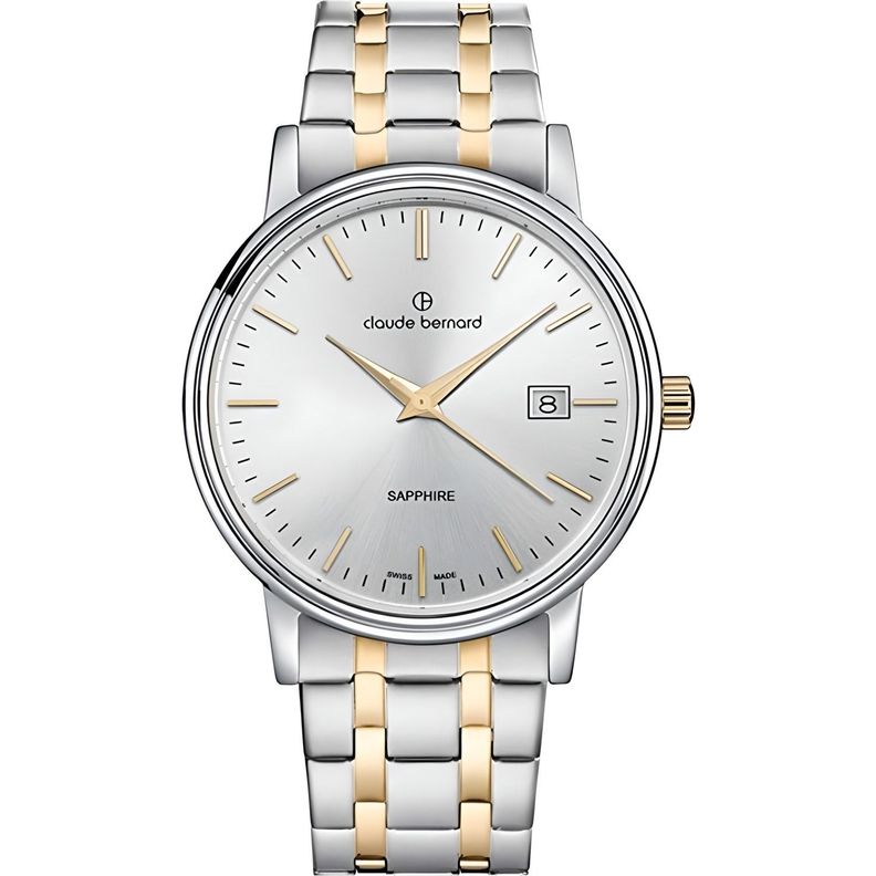 Reloj Claude Bernard Classic Bicolor 42mm Hombre