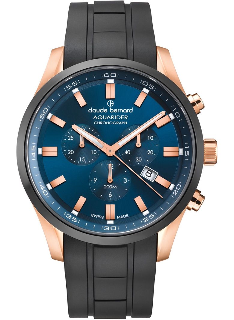 Reloj Claude Bernard Aquarider Chronograph Hombre -0