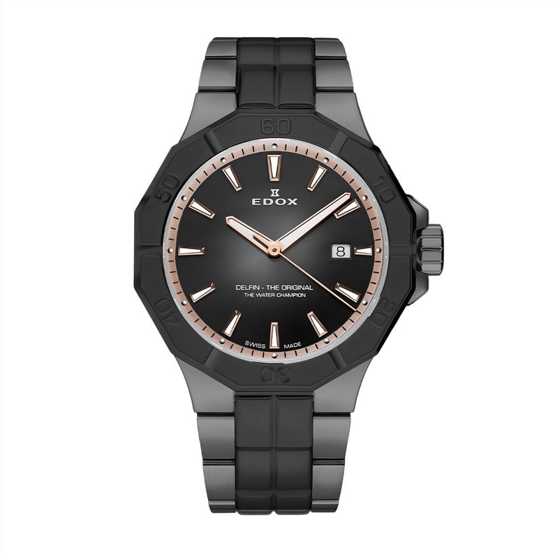 Reloj Edox Delfin The Original Date Hombre 53021.37GNMNDR