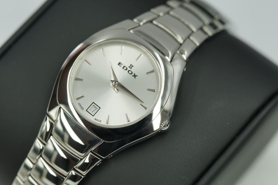 Reloj Edox Classic  Acero Pulido Mujer-1