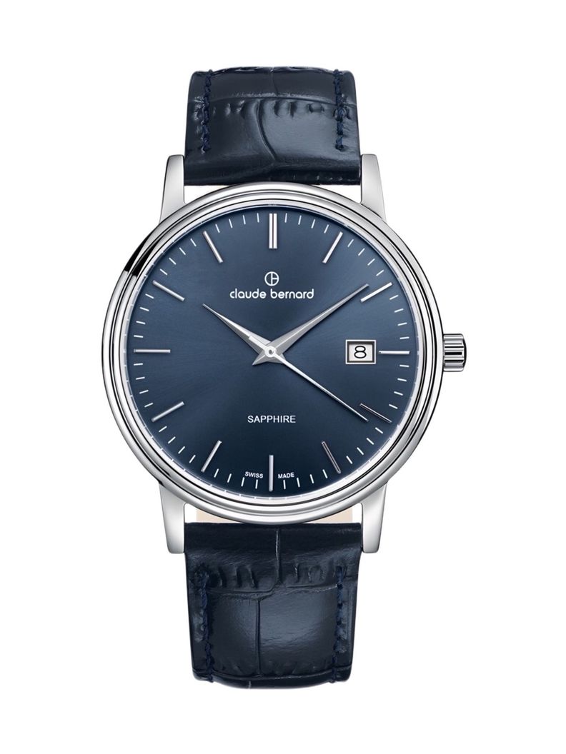 Reloj Claude Bernard Classic Cuero Hombre 39mm-0