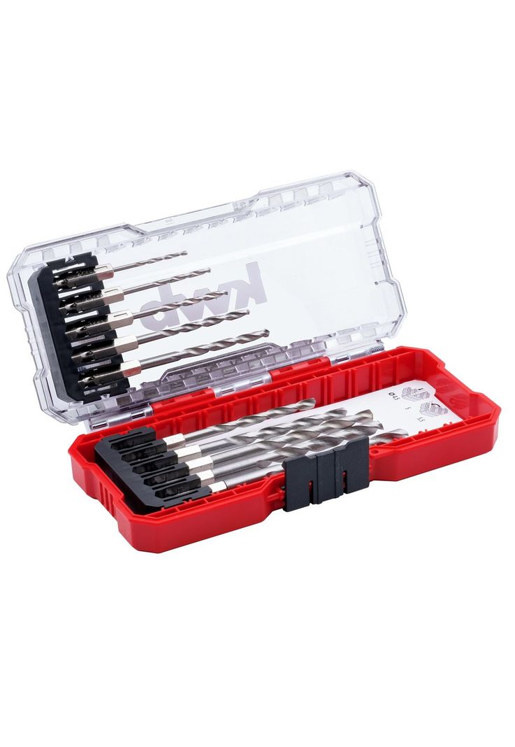 Set 10 Brocas HSS metal KWB-2