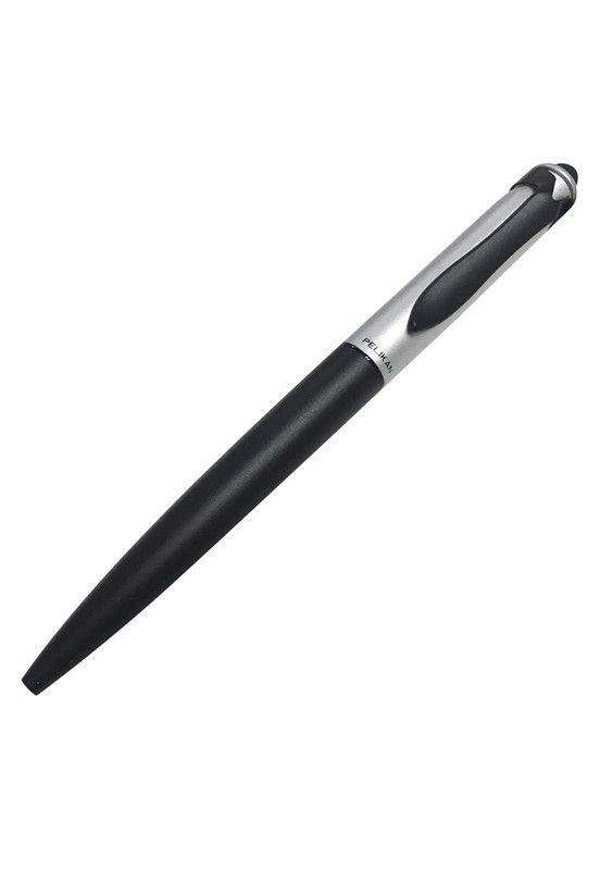 Bolígrafo Stola Negro con Gris-0