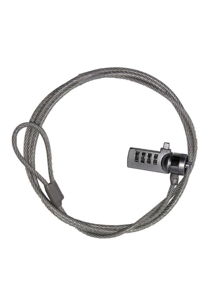 Cable de seguridad para Notebooks con código de 4 dígitos-0