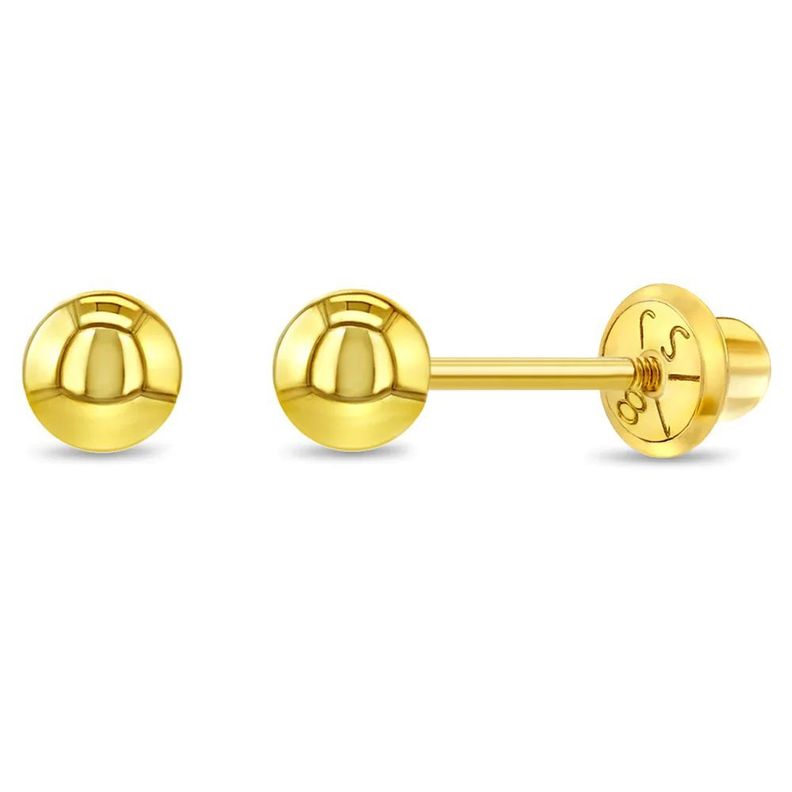 Aros de Oro 18k, niñas.-0