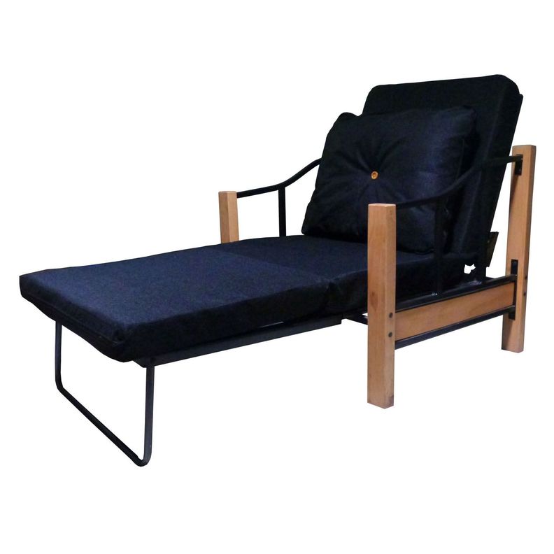 Sillon Cama Ranco - Negro-2