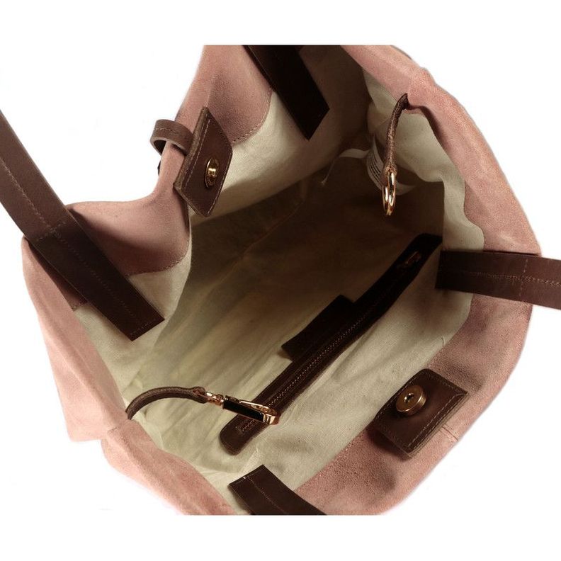 Cartera de cuero modelo Jane Palo Rosa-3