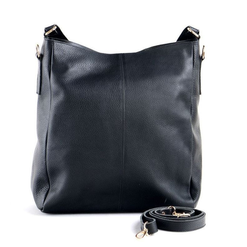 Cartera de cuero modelo Margaret Negro-2