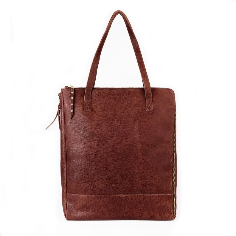 Cartera de cuero modelo Josephine Cognac-0