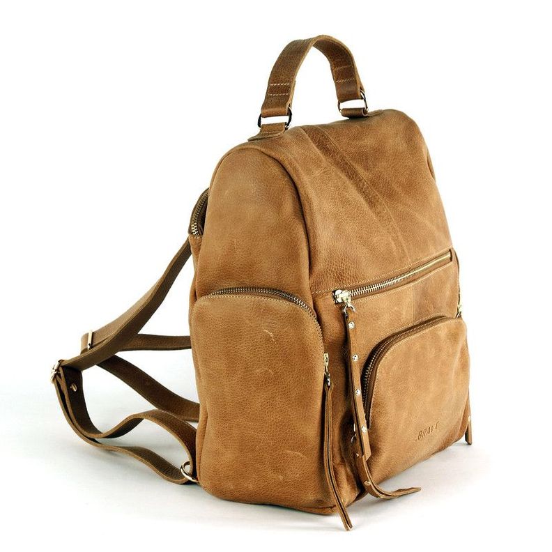 Mochila de cuero modelo Marie Miel-1