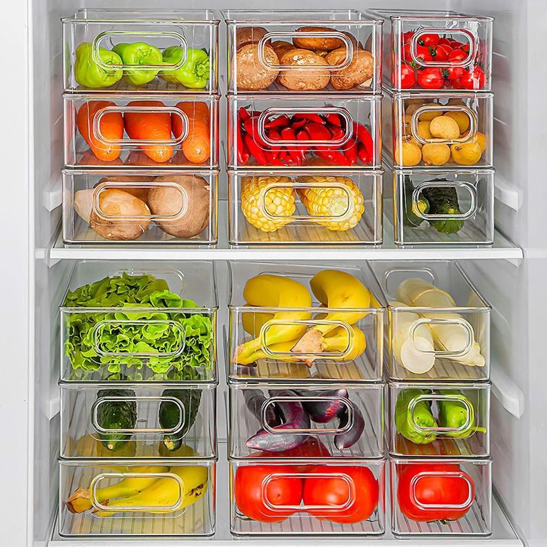 Bandeja Para Refrigerador Con Tapa 1 Pieza Organizadora-1