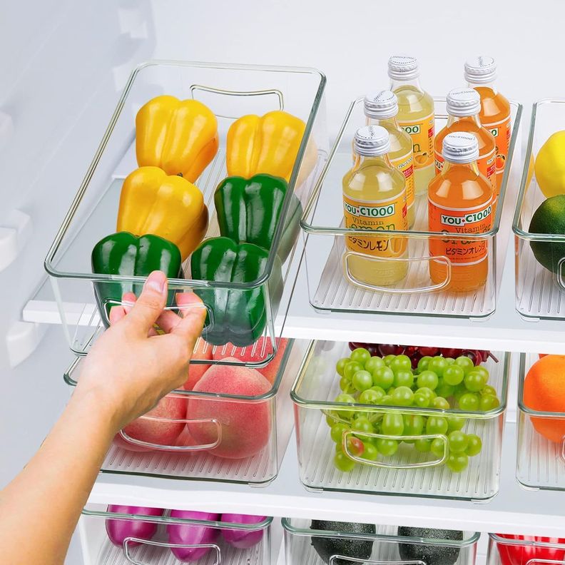 Bandeja Para Refrigerador Con Tapa 1 Pieza Organizadora-2